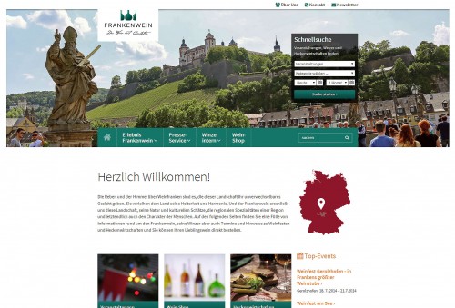 Website von frankenwein-aktuell.de